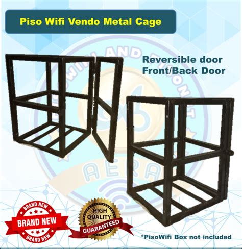 piso wifi cage with roof|Pisowifi Metal Cage and Vendo Box .